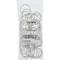 Hillman Key Ring, Silver, Tempered Steel, Split Rings/Cable Rings, 50 PK 703512 - alternate 4